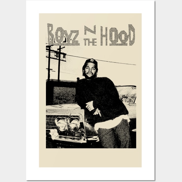 Boyz N The Hood, Ice Cube, Cult Classic Wall Art by ST-12